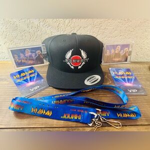 Official hat from Journey /Def Leppard Concert. Comes with other concert mer